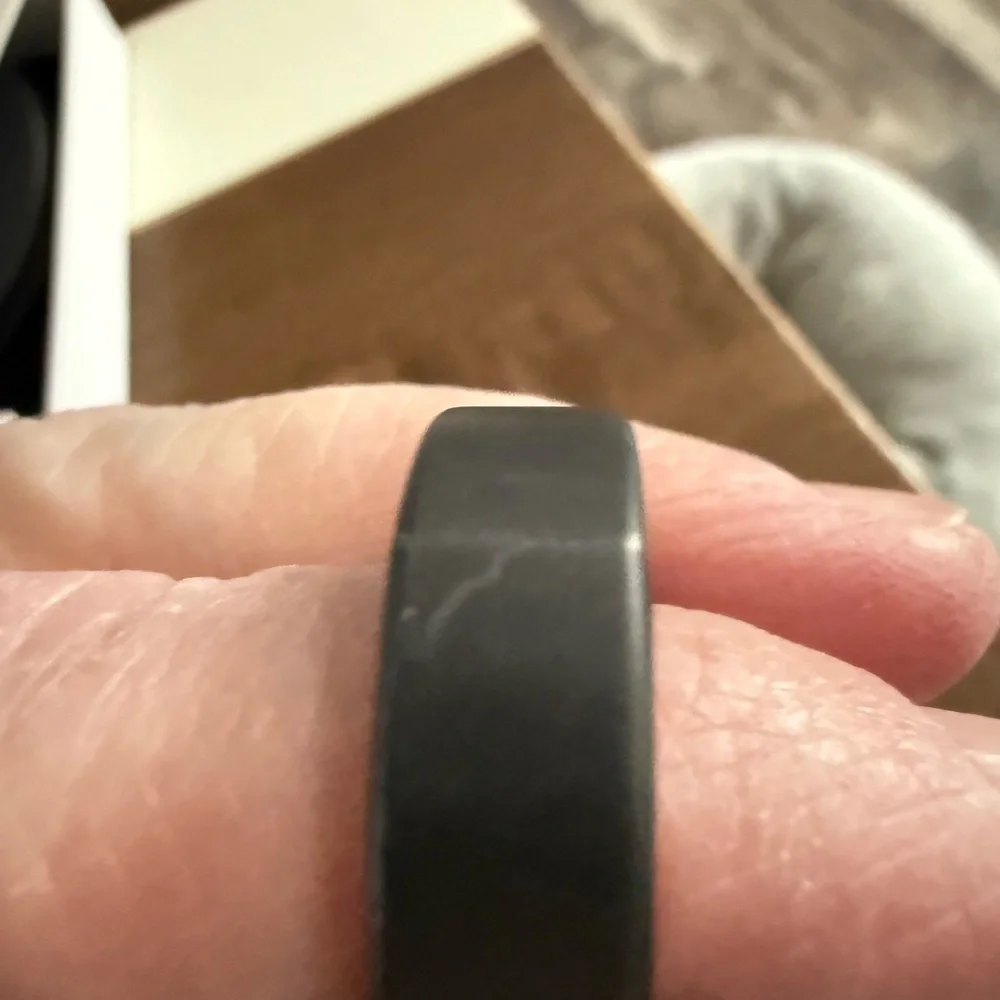 Used Oura ring, works great, few scratches from normal wear and tear.